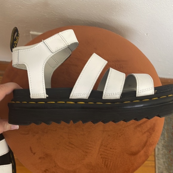 Dr. Martens Blaire Hydro Leather Strap Sandals - Picture 4 of 10